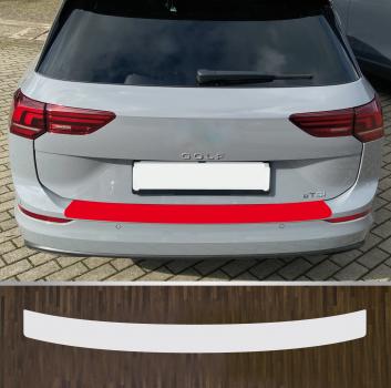 Preview: Lackschutzfolie Ladekantenschutz transparent 150 µm für VW Golf 8 Variant ab 2020 + Facelift